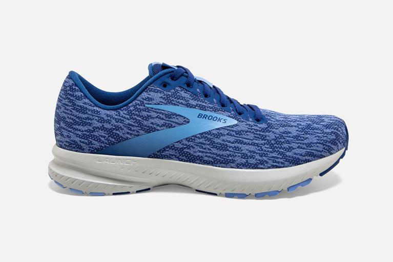 Brooks Launch 7 Women's Road Running Shoes - Blue (09523-WNVI)